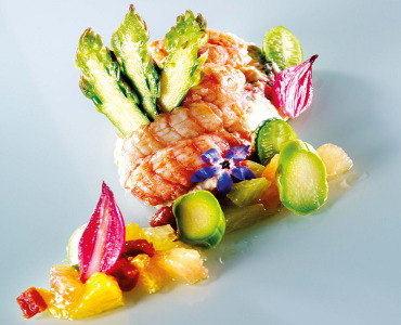 Fresh Crayfish Delight, Virgin Citrus and Tarragon Mustard