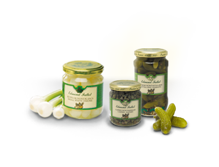 Cornichons extra-fin en bocal Edmond Fallot